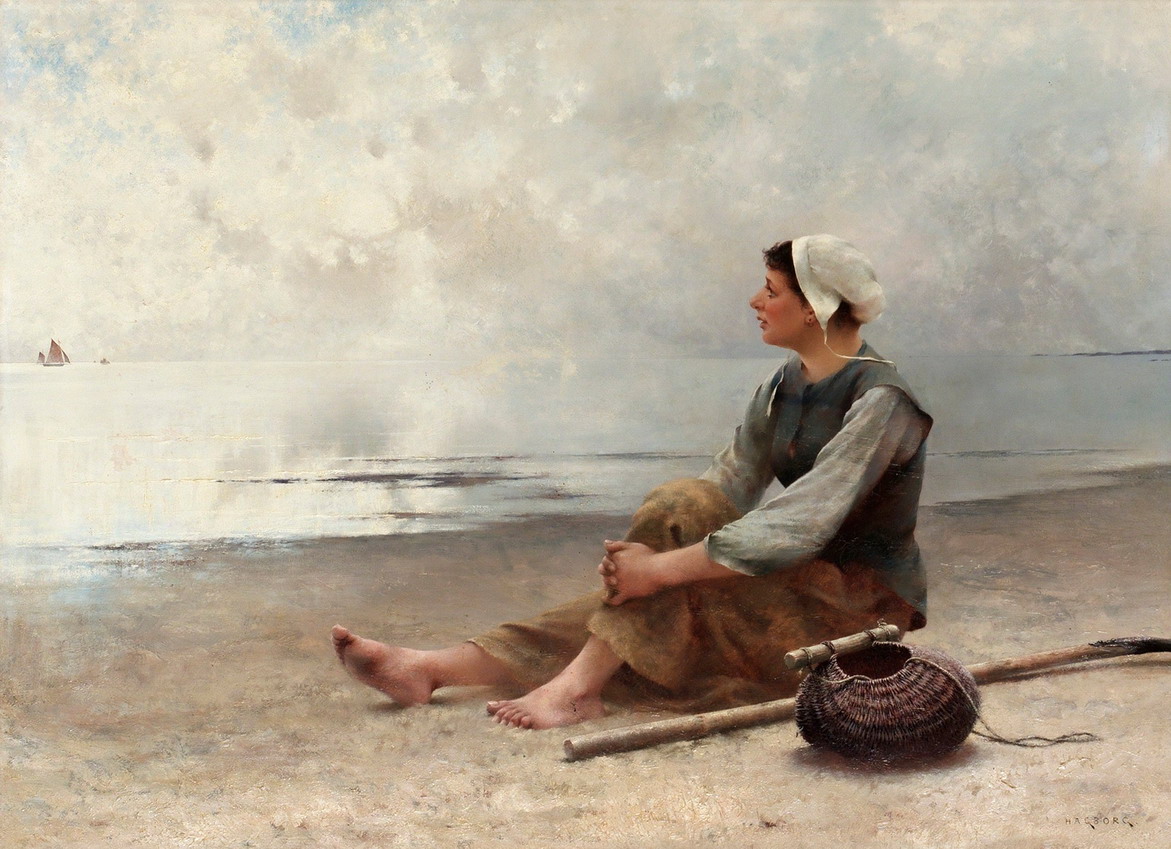 August Hagborg (1852-1921)_Vantan (Waiting)_resize.jpg