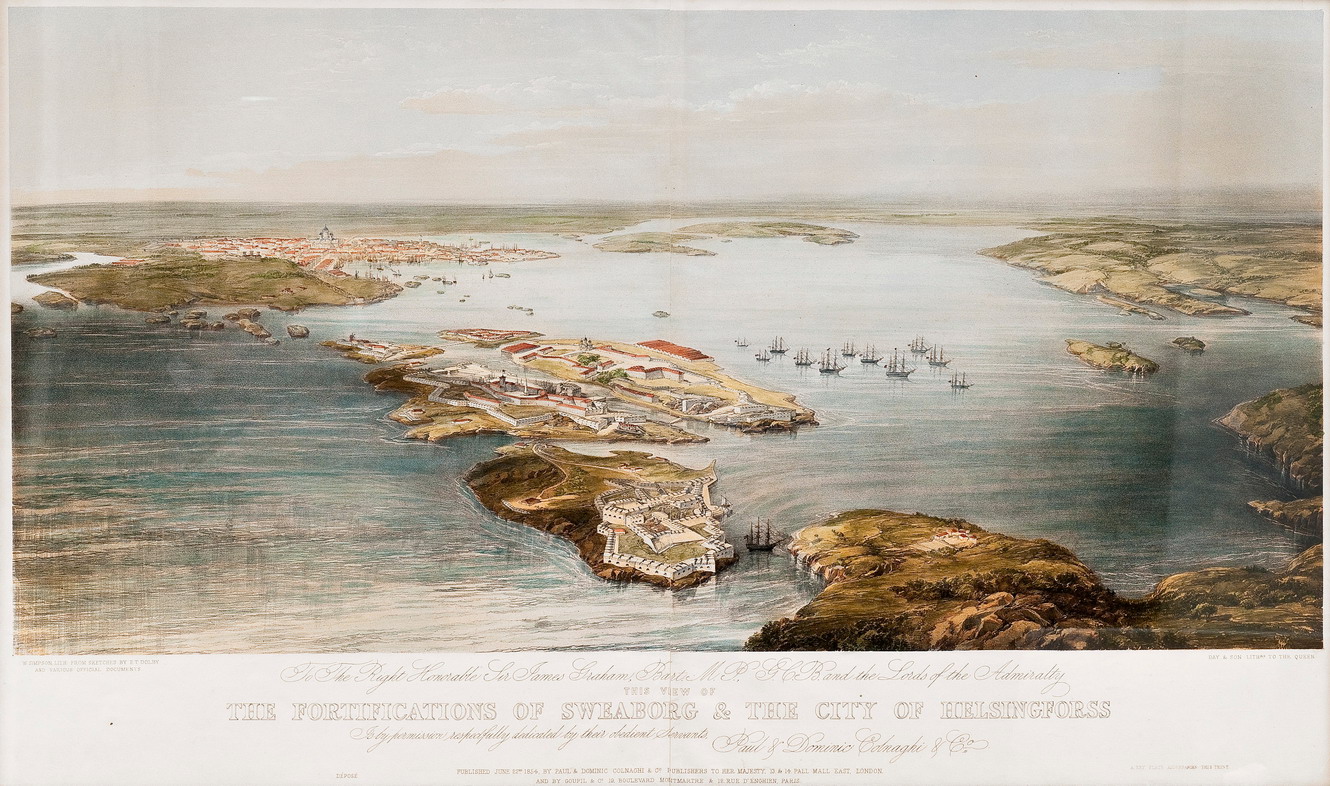 The Fortifications of Sweaborg & The City of Helsingfors. E.T.Dolby 22.6.1854._resize.jpg