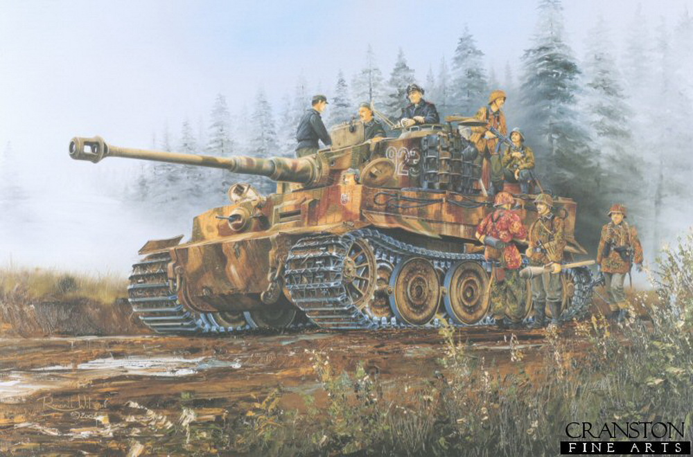 Tiger I of the 3rd SS Totenkopf Division, Poland 1944.jpg