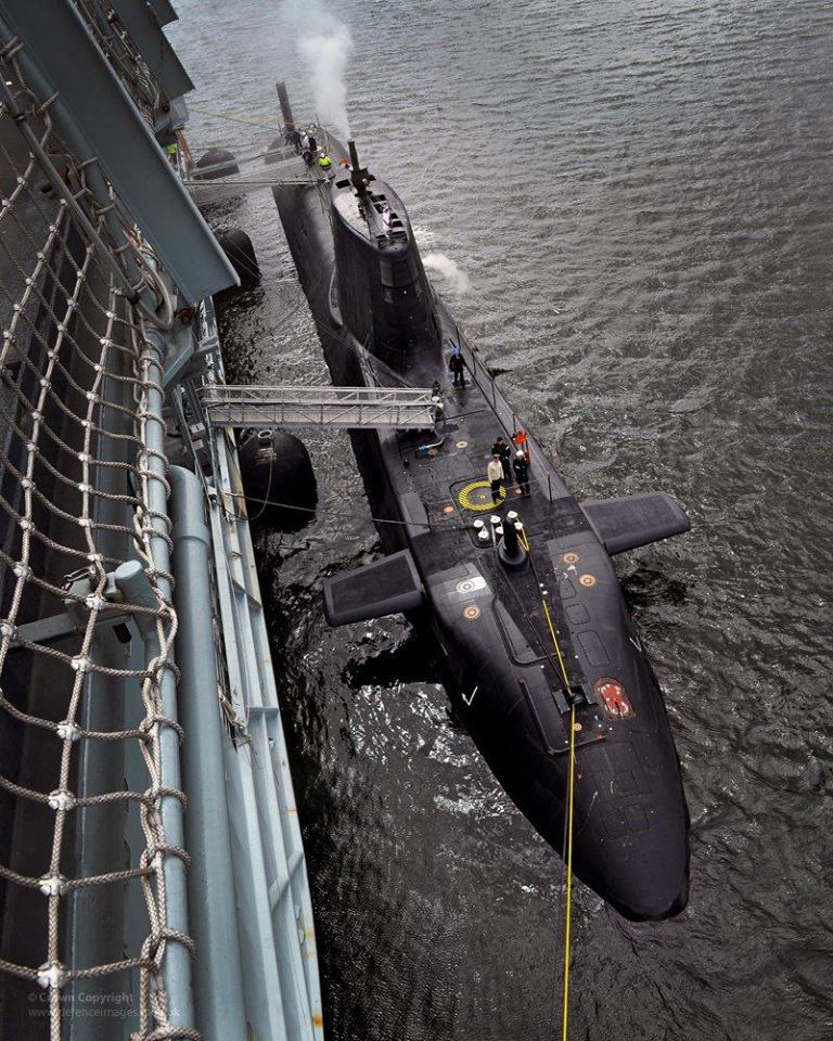 HMS Ambush alongside the forward support vessel RFA Diligence in Gareloch.jpg