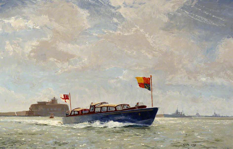 A Royal Barge. 1960.jpg