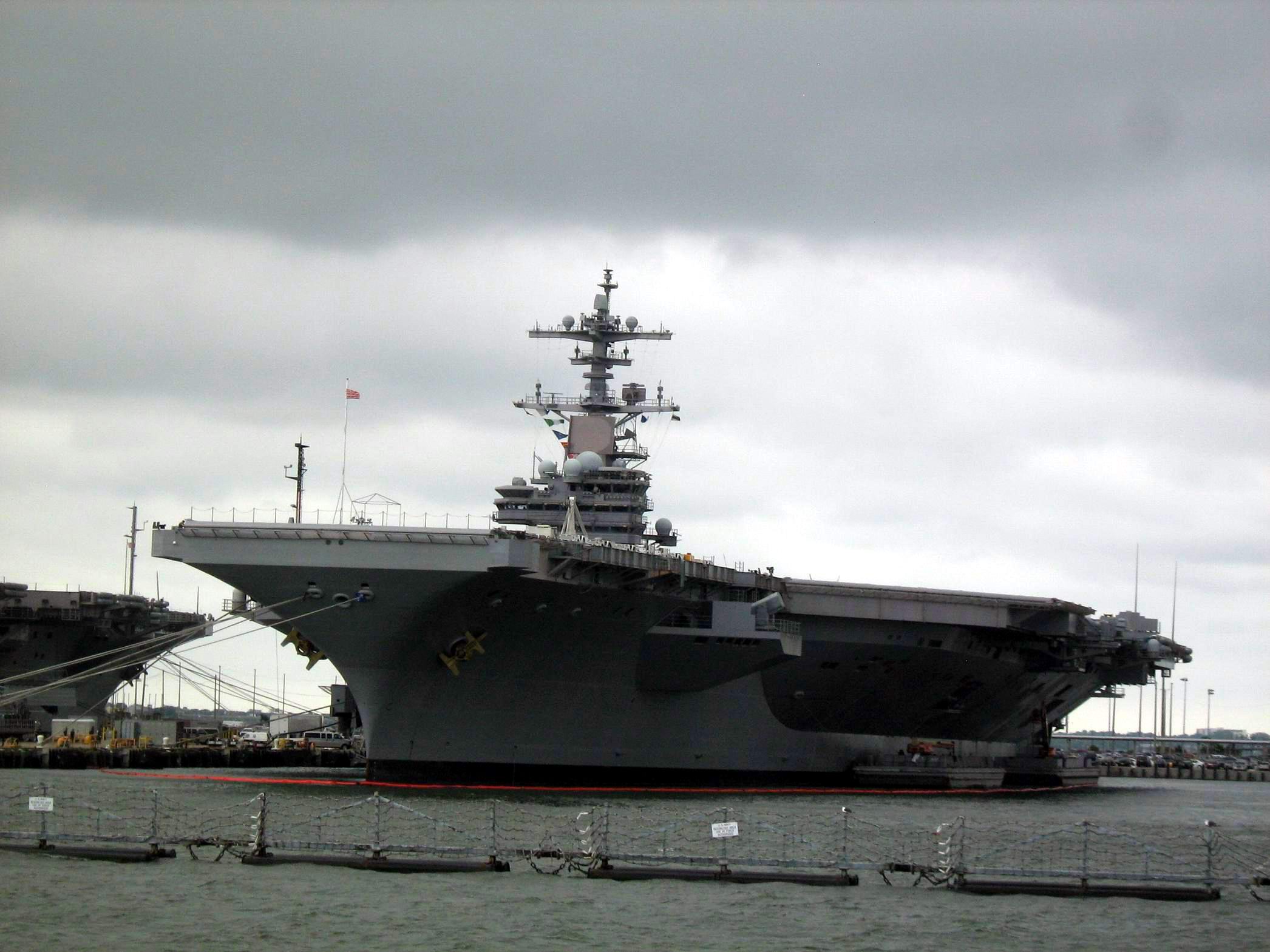 USS George H.W. Bush (CVN-77) - Norfolk - July 25 2013.jpg