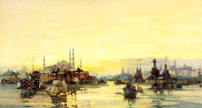 The Allied Fleet and Shipping at Constantinople. 1919.jpg