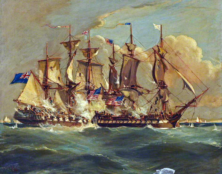 Action Between HMS 'Shannon' and USS 'Chesapeake', 1 June 1813.jpg