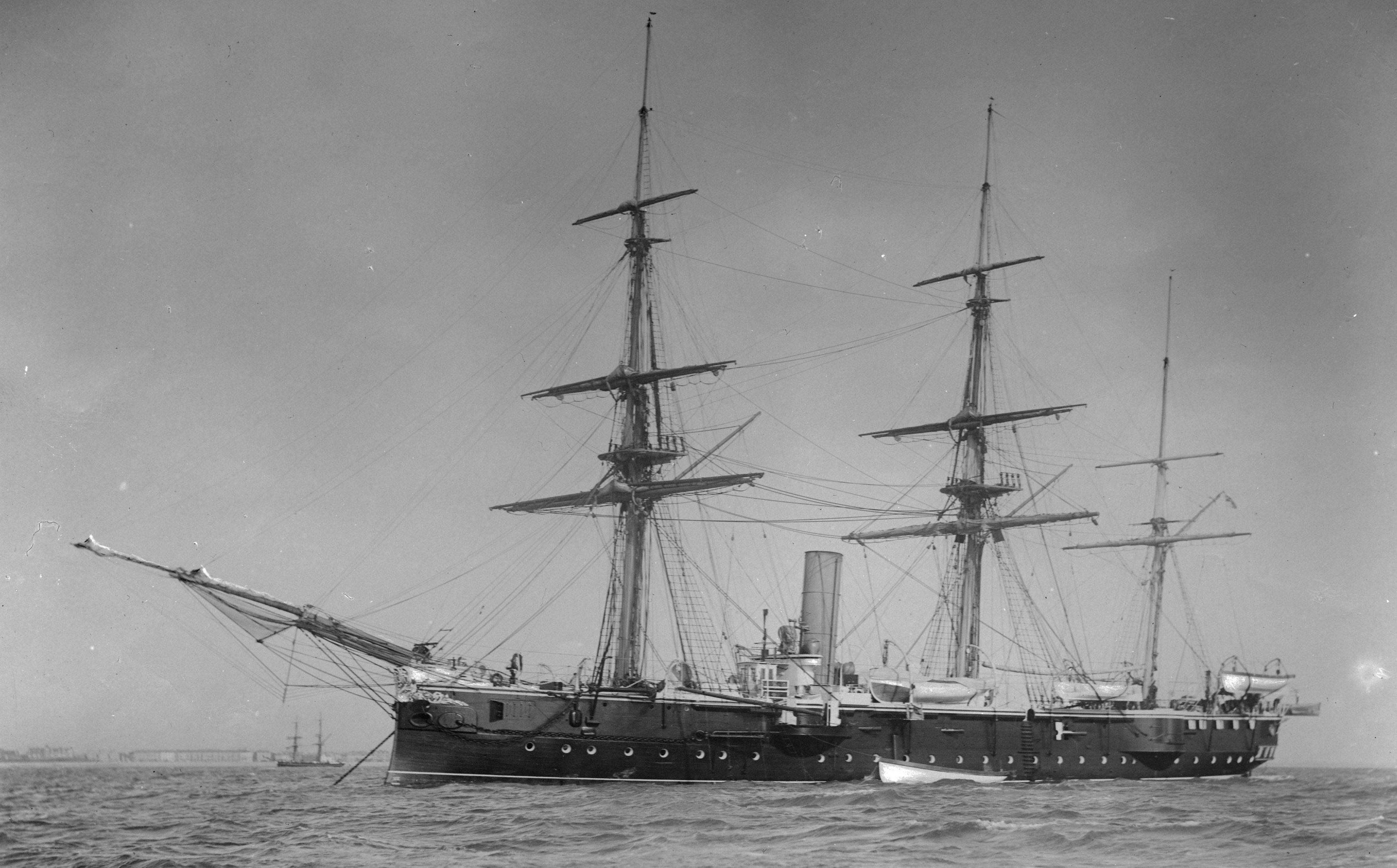 HMS Comus, single-screw corvette.jpg