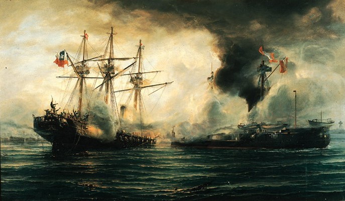 Thomas Somerscales_Combate Naval de Iquique, 21 de mayo de 1879.jpg