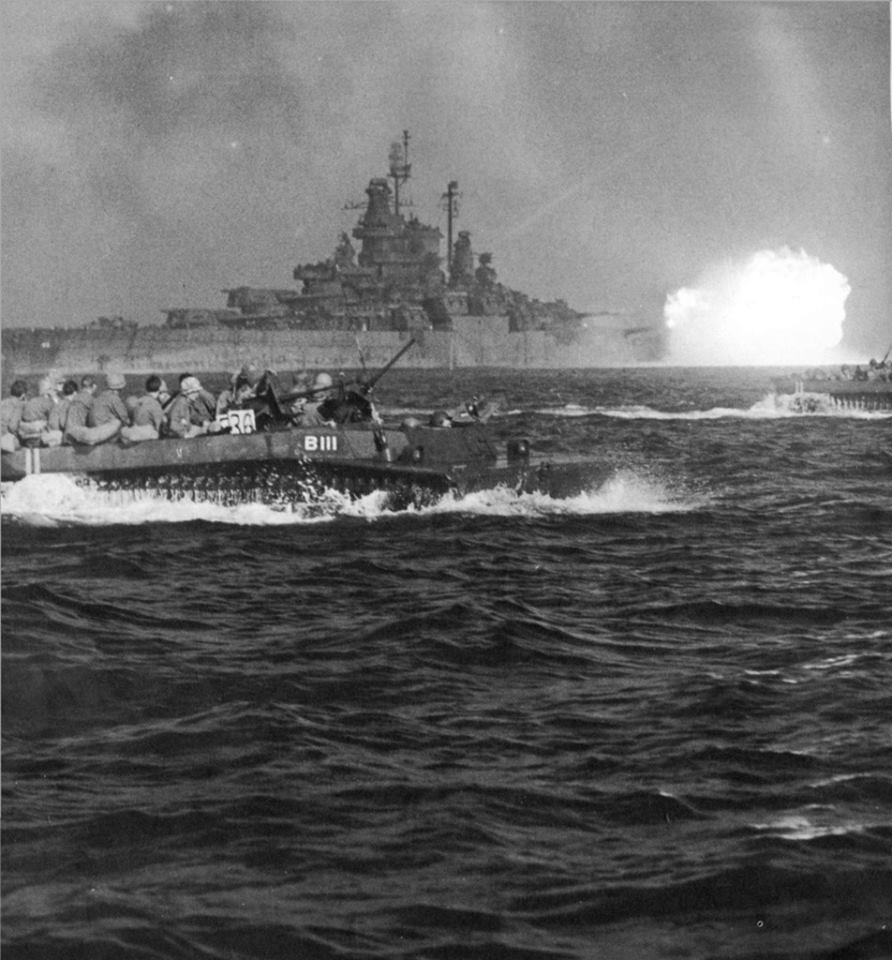 The USS Tennessee shelling Okinawa.jpg