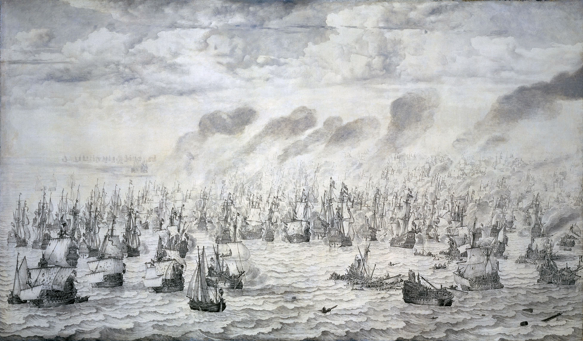 De_slag_bij_Terheide_-_The_Battle_of_Schevening_-_August_10_1653_(Willem_van_de_Velde_I,_1657).jpg