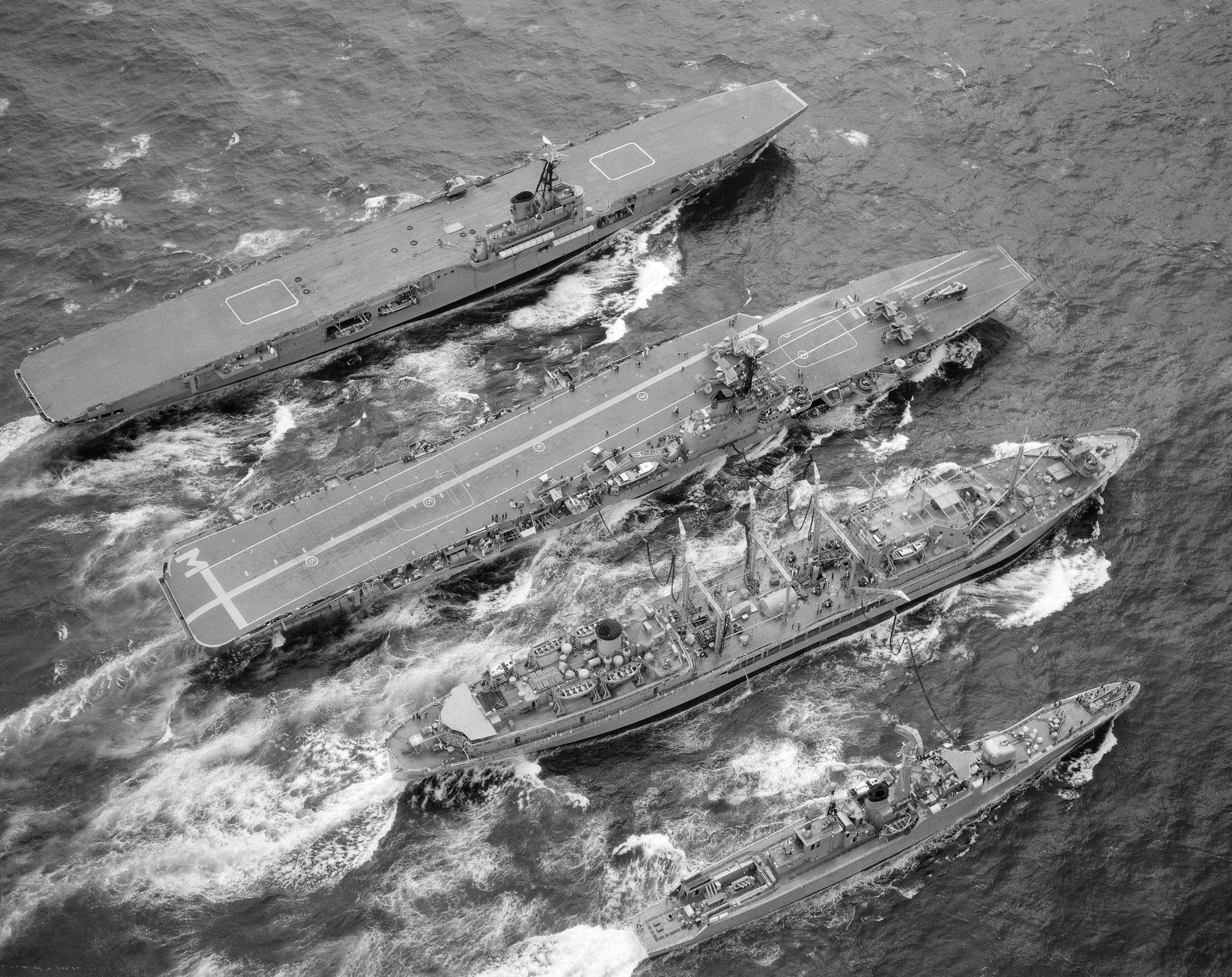 Australia! HMAS Sydney (A 214), Melbourne (R 21), Supply (AO 195) and Yarra (DE 45)..jpg
